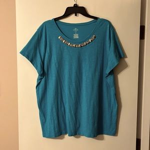 St John’s Bay top with jewels